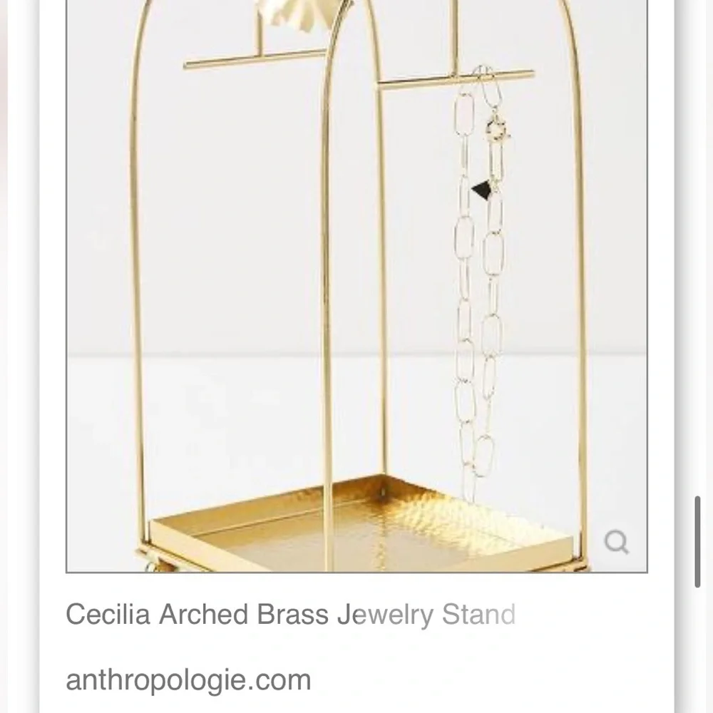 Anthropologie Cecilia Jewelry Stand NEW